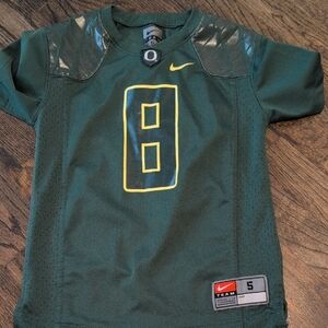 Nike Kids Oregon Dark Green and Yellow Jersey
